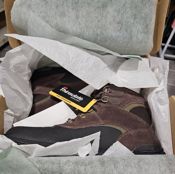 Trukka Brown Waterproof High Boot Men's shoes size 11 D definitions 11W - Picture 6 of 9